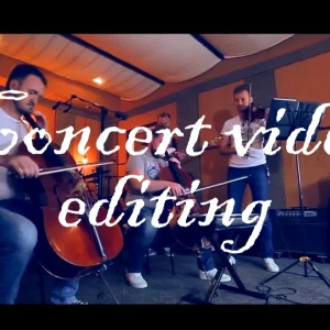 Live Concert Video Editing